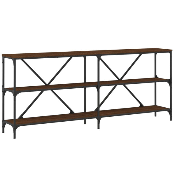 Konsolentisch Braun Eiche 180 cm