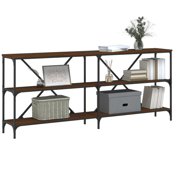 Konsolentisch Braun Eiche 180 cm