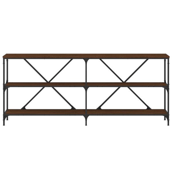 Konsolentisch Braun Eiche 180 cm