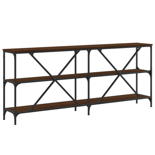 Konsolentisch Braun Eiche 180 cm