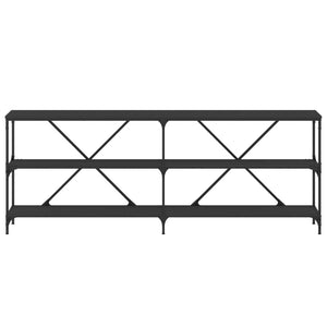 Schwarzer Konsolentisch 200 cm