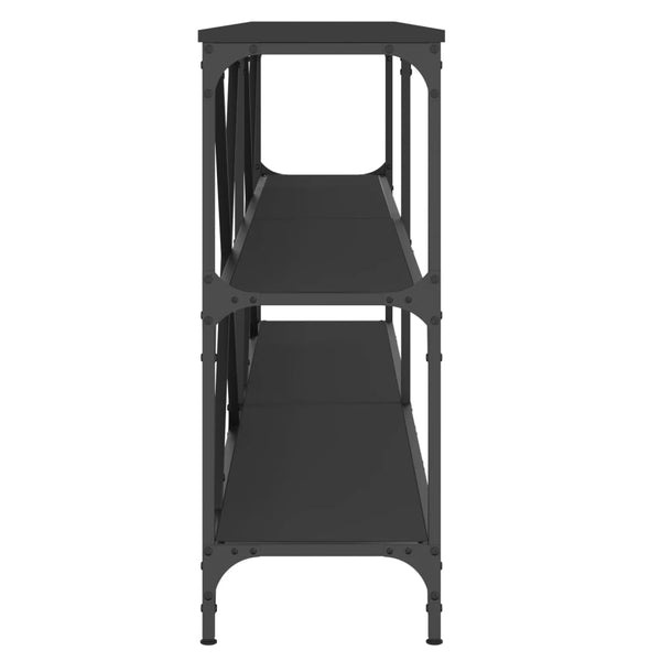 Schwarzer Konsolentisch 200 cm