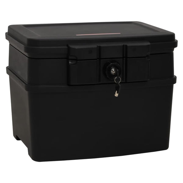 Tresor Schwarz 44x37x34 cm