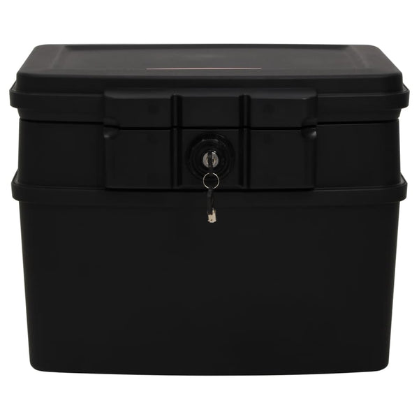 Tresor Schwarz 44x37x34 cm