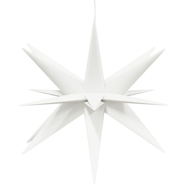 LED Weihnachtssterne 3er Set, faltbar, 57cm