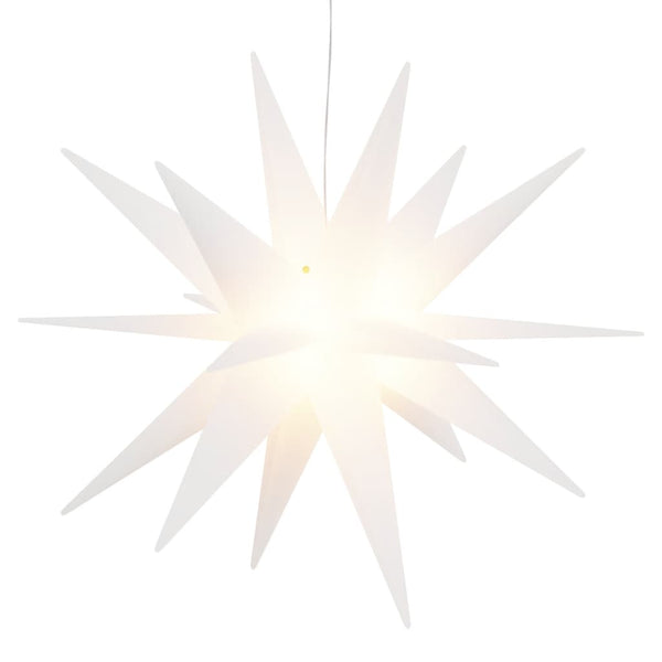 LED Weihnachtssterne 3er Set, faltbar, 57cm