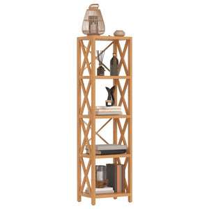 Massivholz Bücherregal Eiche 40x146cm