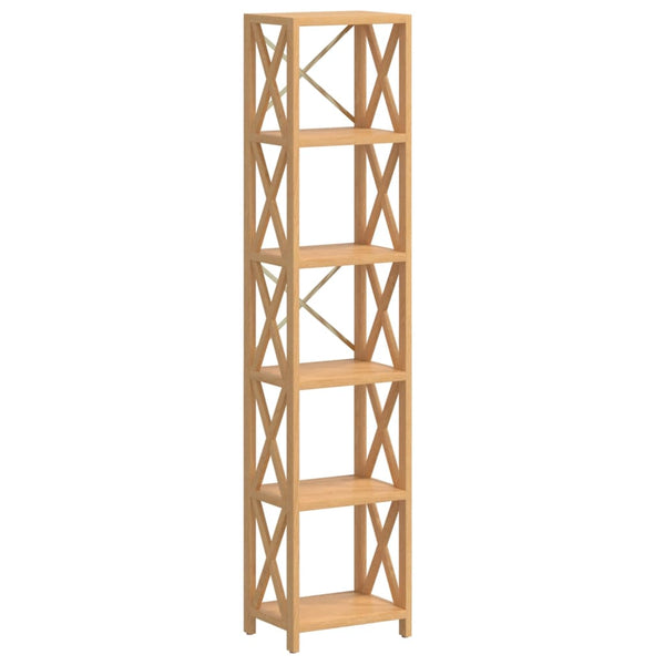 Massivholz Bücherregal Eiche 181cm