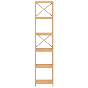 Massivholz Bücherregal Eiche 181cm