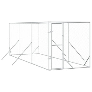Outdoor-Hundezwinger 2x6x2 m Verzinkt