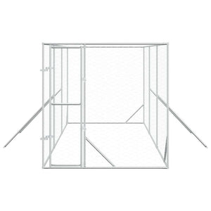Outdoor-Hundezwinger 2x6x2 m Verzinkt