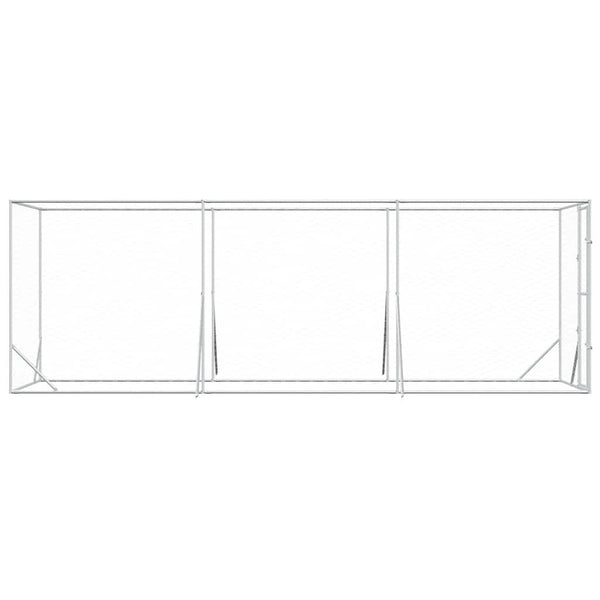 Outdoor-Hundezwinger 2x6x2 m Verzinkt