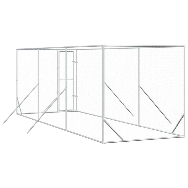 Outdoor-Hundezwinger 2x6x2 m Verzinkt