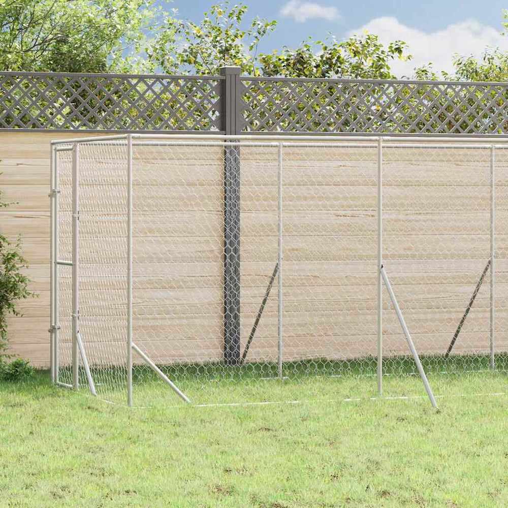 Outdoor-Hundezwinger 2x6x2 m Verzinkt