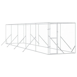 Verzinkter Outdoor Hundezwinger 2x10x2 m