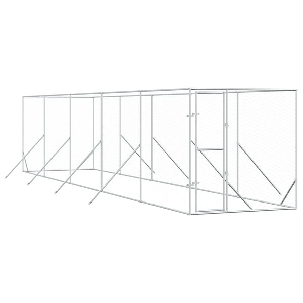 Verzinkter Outdoor Hundezwinger 2x10x2 m
