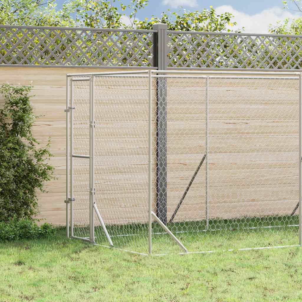 Verzinkter Outdoor Hundezwinger 2x10x2 m