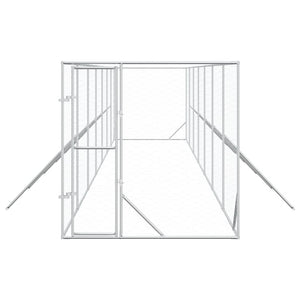 Verzinkter Outdoor-Hundezwinger 2x14x2 m