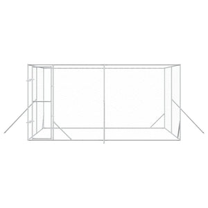 Outdoor Hundezwinger Verzinkt 4x4x2 m
