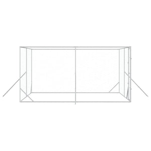 Outdoor Hundezwinger Verzinkt 4x4x2 m