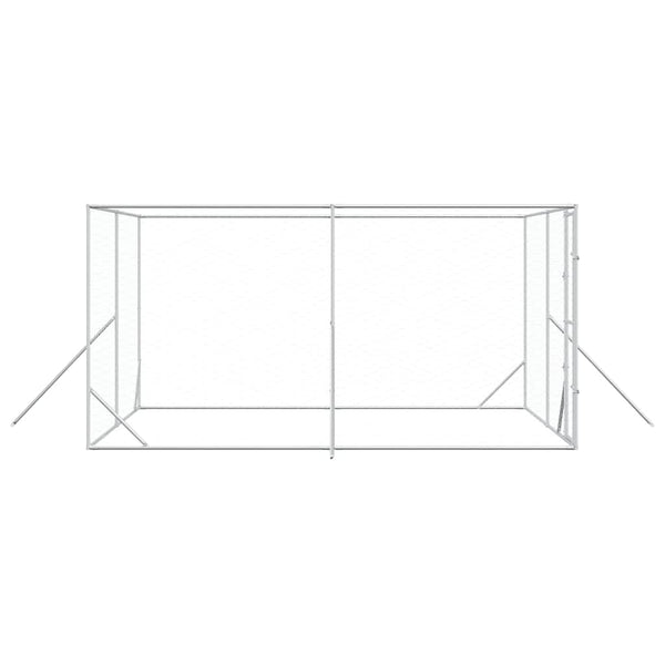 Outdoor Hundezwinger Verzinkt 4x4x2 m