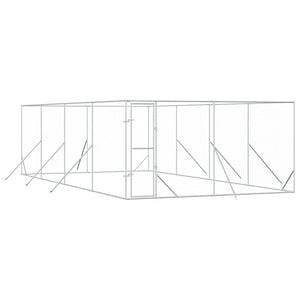 Verzinkter Outdoor-Hundezwinger 4x8x2 m