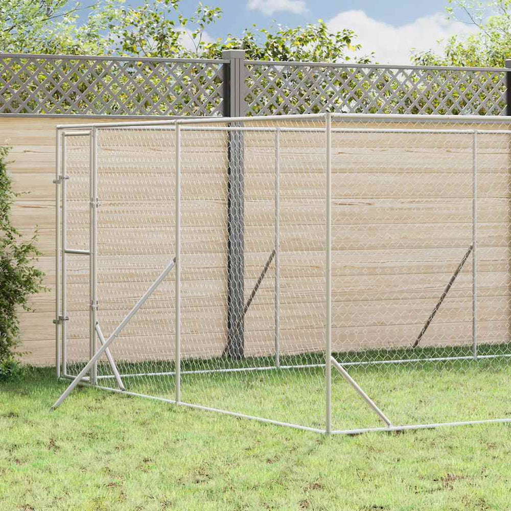 Verzinkter Outdoor-Hundezwinger 4x8x2 m