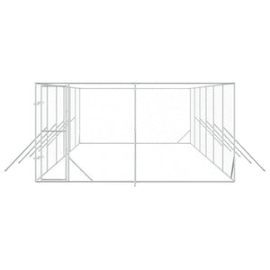 Outdoor-Hundezwinger Verzinkt 4x12x2 m
