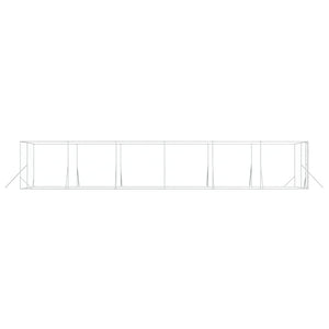 Outdoor-Hundezwinger Verzinkt 4x12x2 m