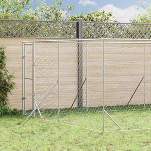 Outdoor-Hundezwinger Verzinkt 4x12x2 m