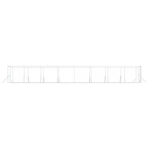 Verzinkter Outdoor-Hundezwinger 4x16x2 m