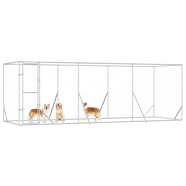 Outdoor Hundezwinger 6x2x2 m Verzinkt