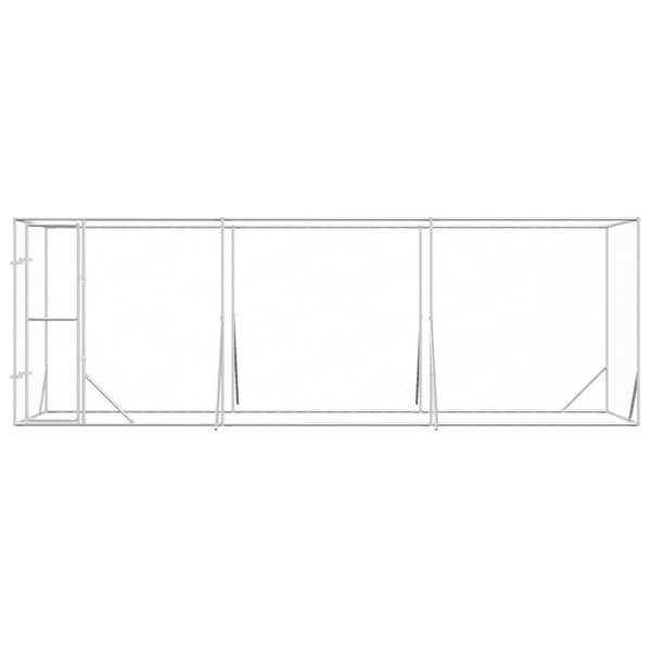 Outdoor Hundezwinger 6x2x2 m Verzinkt
