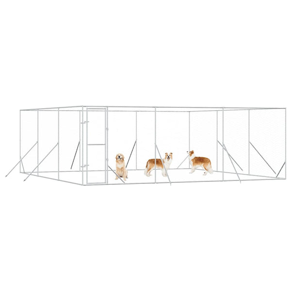 Outdoor Hundezwinger 6x6x2 m Verzinkt