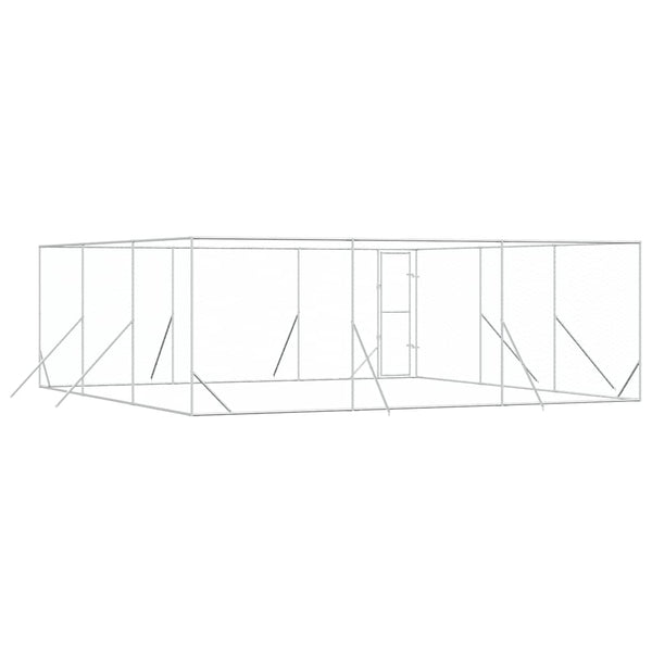 Outdoor Hundezwinger 6x6x2 m Verzinkt