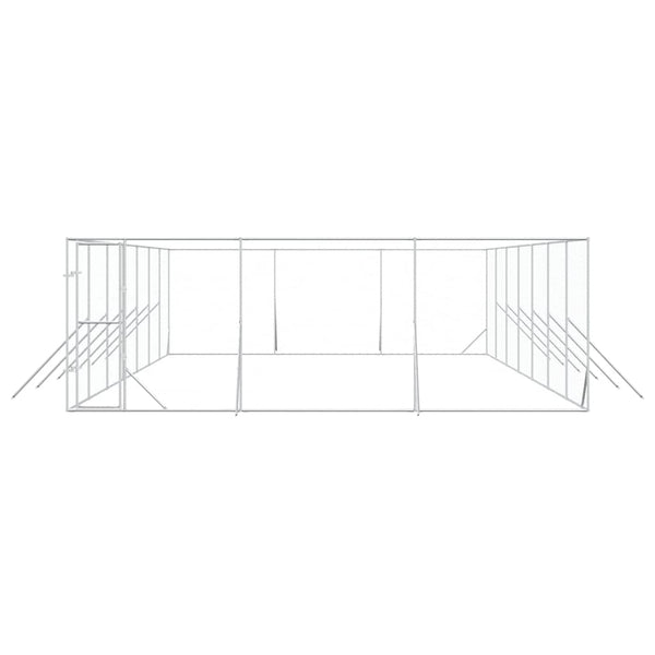 Verzinkter Outdoor-Hundezwinger 6x14x2 m