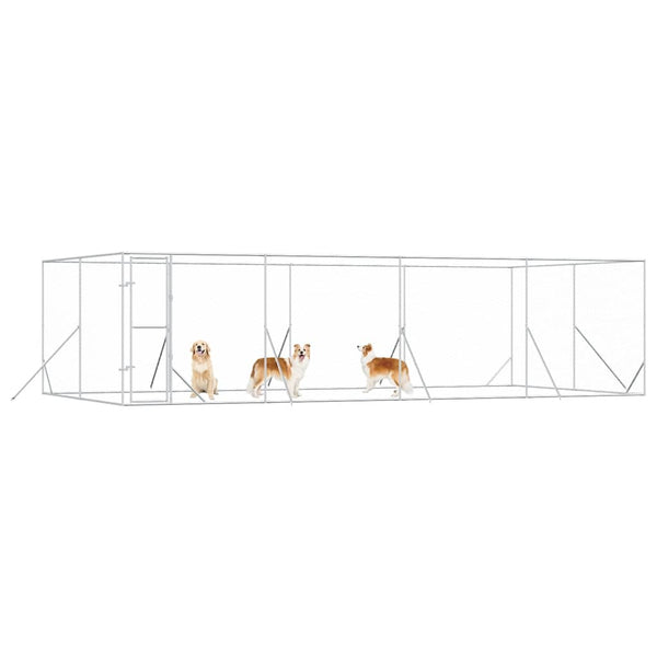 Outdoor Hundezwinger 8x4x2m Verzinkt