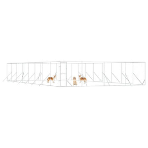 Großer Outdoor-Hundezwinger 8x16x2m