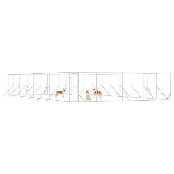 Großer Outdoor-Hundezwinger 8x16x2m