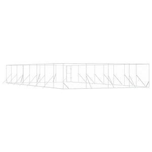 Großer Outdoor-Hundezwinger 8x16x2m