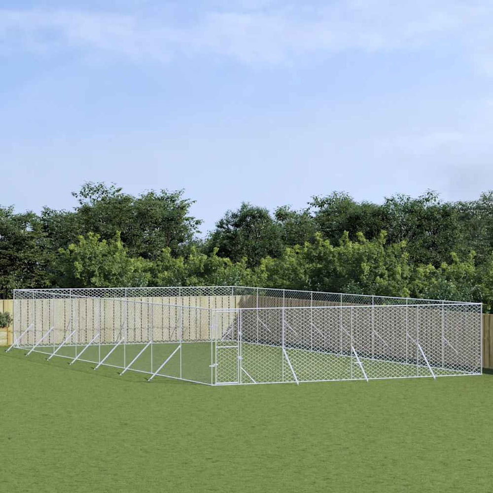 Großer Outdoor-Hundezwinger 8x16x2m
