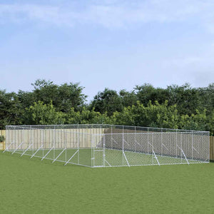 Großer Outdoor-Hundezwinger 8x16x2m