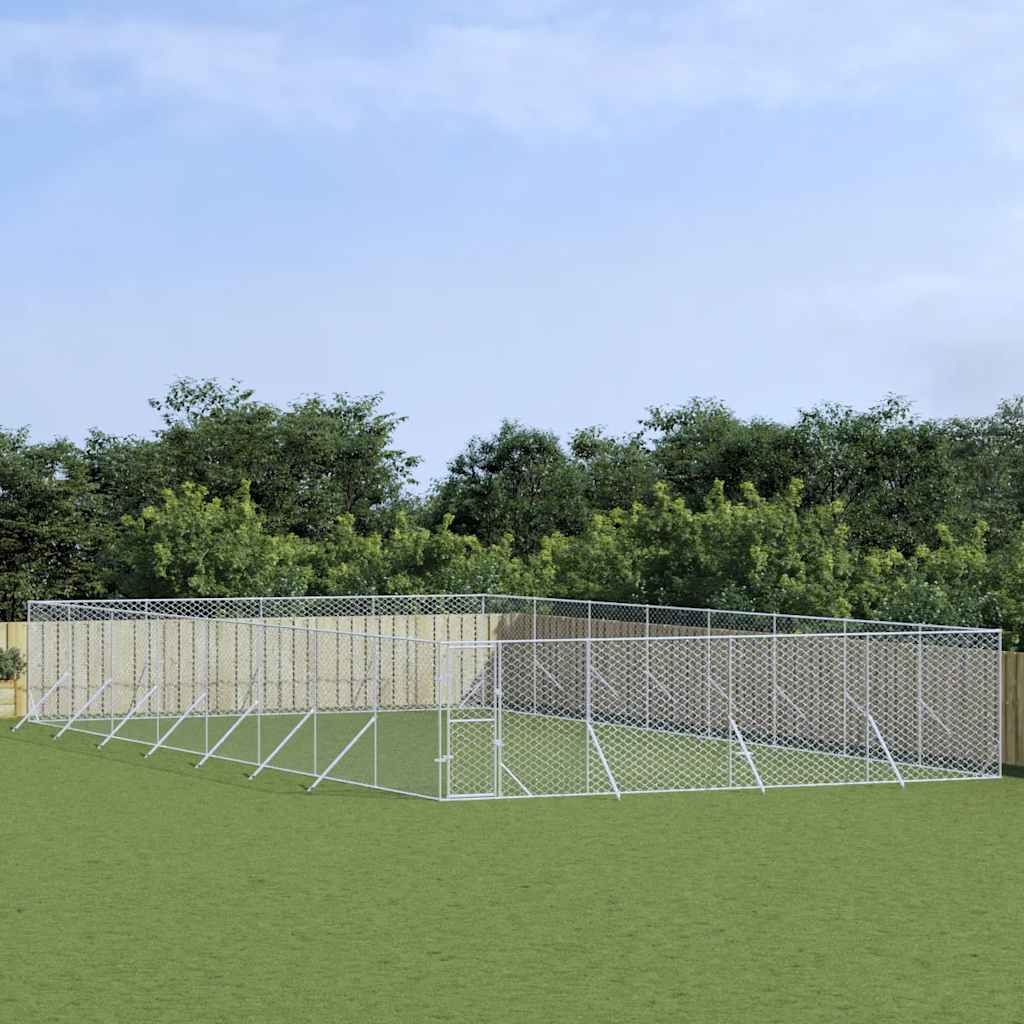 Großer Outdoor-Hundezwinger 8x16x2m