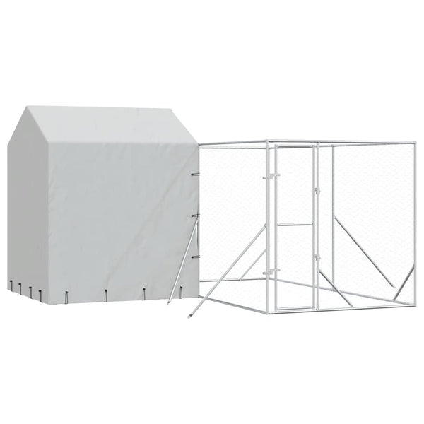 Hundezwinger mit Dach 4x4x2,5m