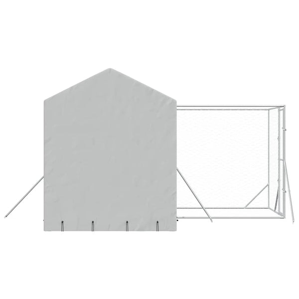 Hundezwinger mit Dach 4x4x2,5m