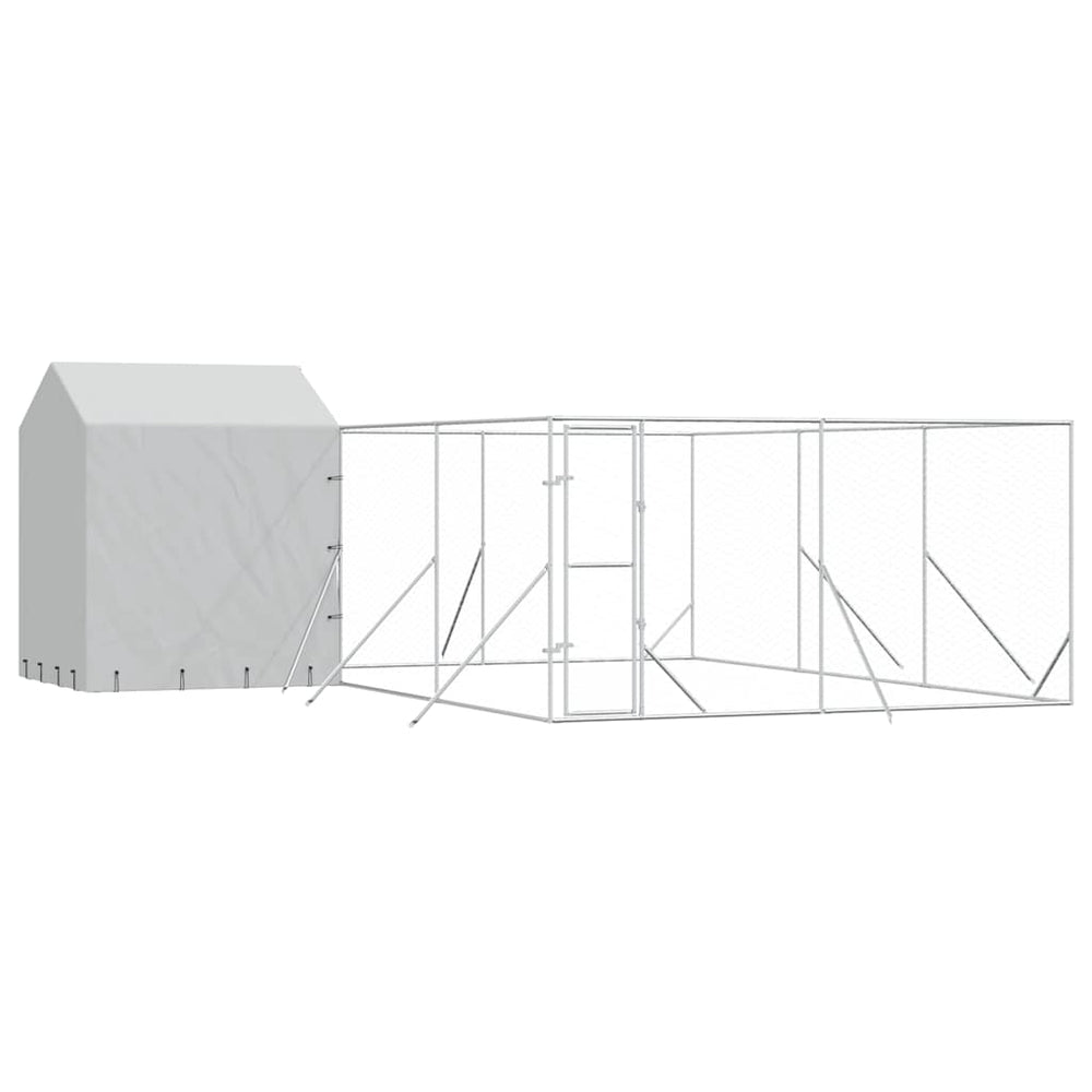 Hundezwinger mit Dach 6x6x2,5m