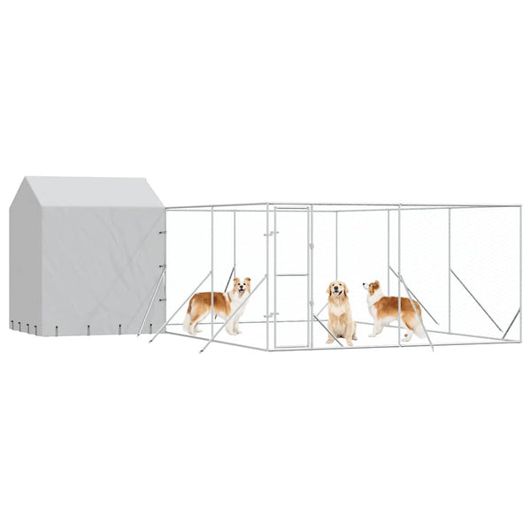 Hundezwinger mit Dach 6x6x2,5m