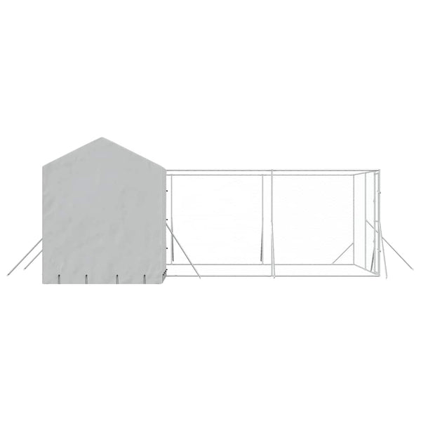 Hundezwinger mit Dach 6x6x2,5m