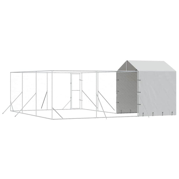 Hundezwinger mit Dach 6x6x2,5m