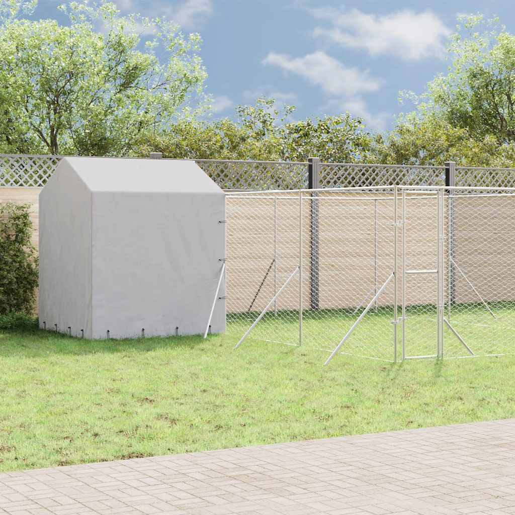 Hundezwinger mit Dach 6x6x2,5m